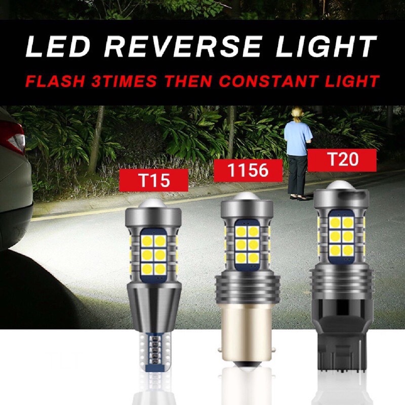 Hot 1pcs 27 LED Vehicle Car Reverse Light and brake light bulb flash ...