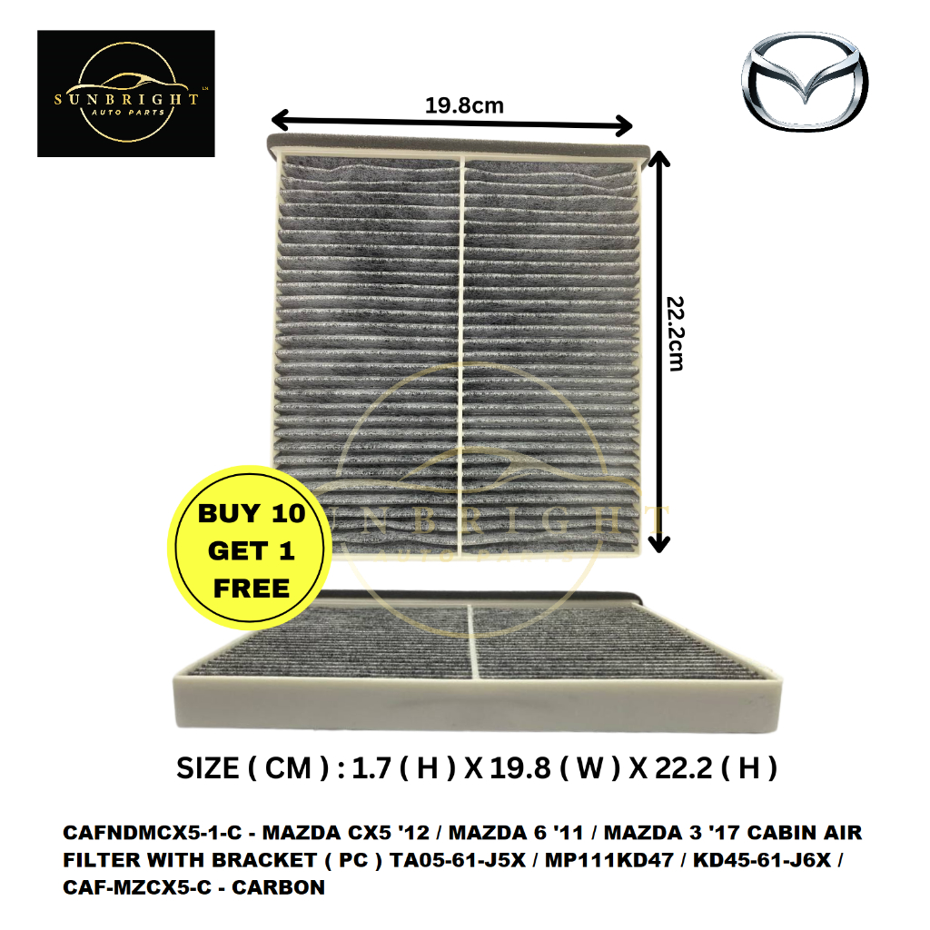 MAZDA CX5'12/MAZDA 6'11 CABIN AIR FILTER W/BRACKET TA0561J5X