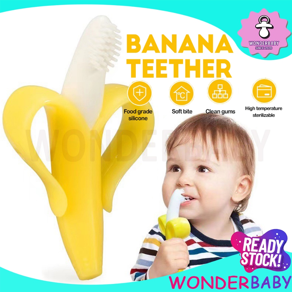 Silicone best sale banana toothbrush