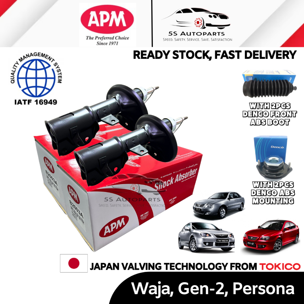 APM Waja Gen 2 Persona Front Depan Rear Belakang Gas Shock