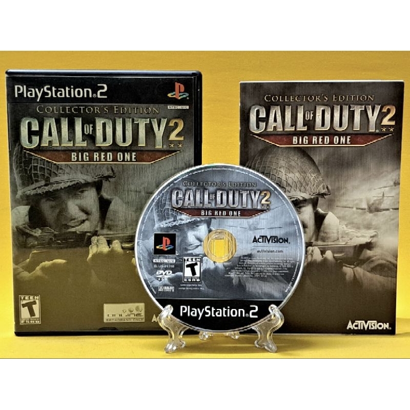 🔥CALL OF DUTY 2 BIG RED ONE🔥 COLLECTOR'S EDITION PS2 | Shopee Malaysia