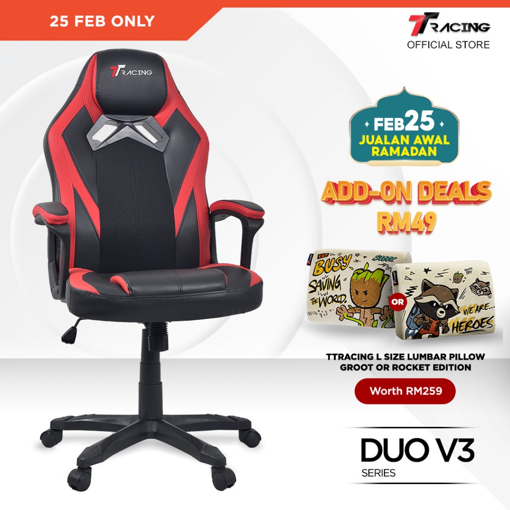 Kerusi gaming tt discount racing