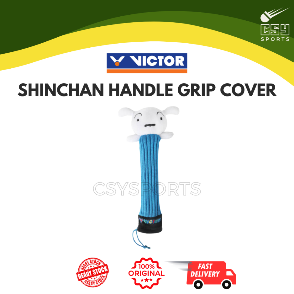 [100% ORI] VICTOR Badminton Racket Shin Chan Handle Grip Cover GC001CS ...