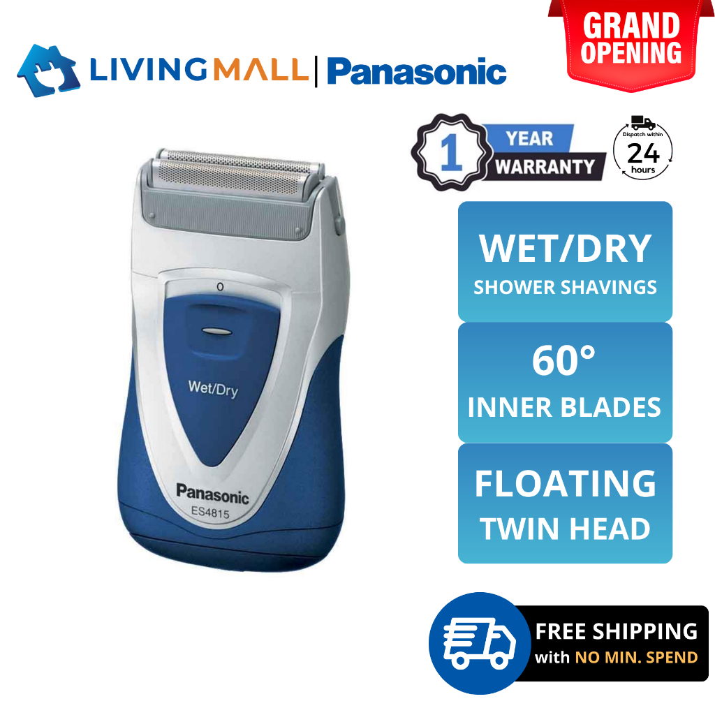 [𝐅𝐑𝐄𝐄 𝐃𝐄𝐋𝐈𝐕𝐄𝐑𝐘] PANASONIC ES4815 Shaver AA Battery Operated Wet Dry ...