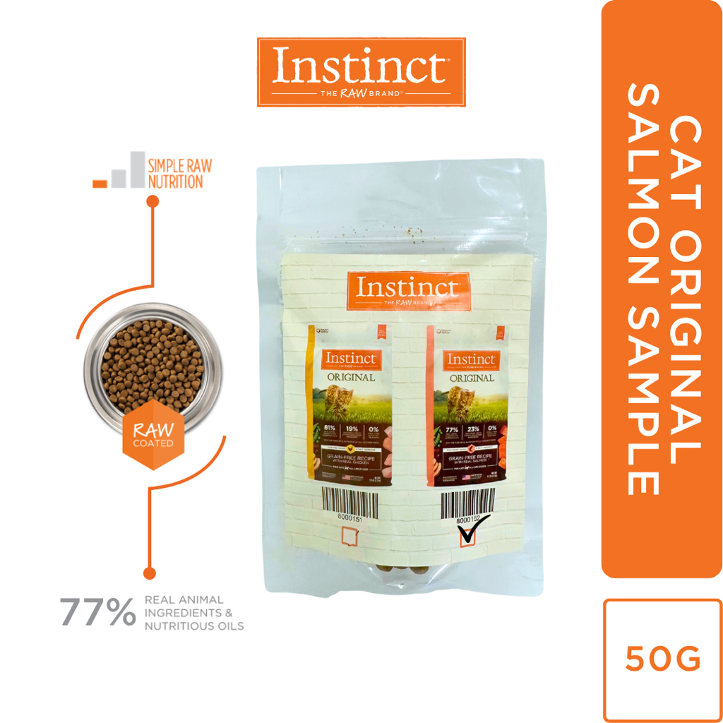 Instinct 50g Cat Original Salmon Sample | Shopee Malaysia