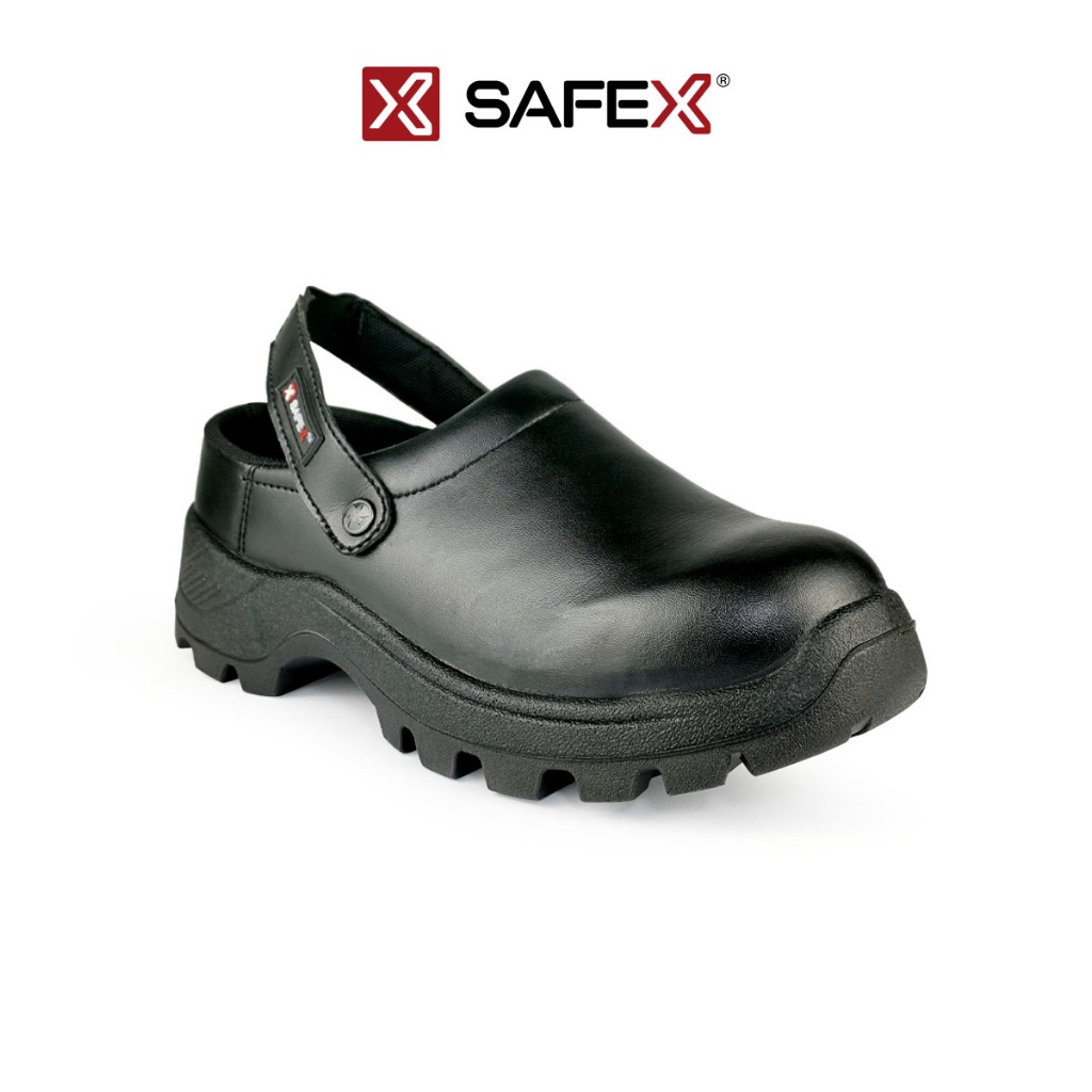 Safex Men Slip On with Steel Toe Cap and Steel Plate Safety Shoes SFC 3005 GK Shopee Malaysia