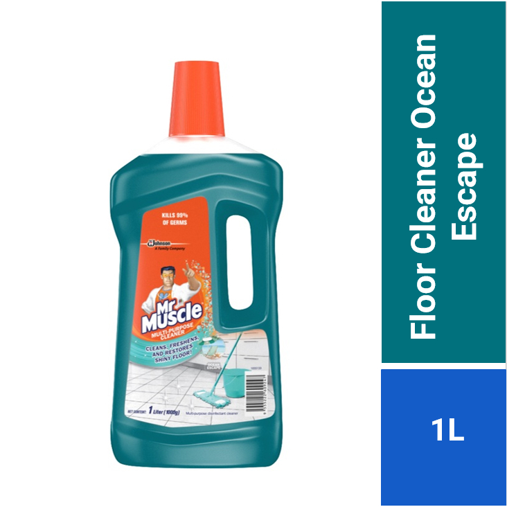 Mr Muscle Floor Cleaner Ocean Escape (1L) Shopee Malaysia