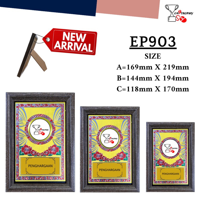 [READY STOCK] PLAQUE PLAK SOUVINIR FRAME EP903 | Shopee Malaysia