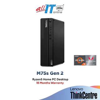 Lenovo ThinkCentre M75s Gen 2 Ryzen5 Pro-3400G/8GB RAM/256GB SSD/Win10 Home PC Desktop - Open Unit Clearance