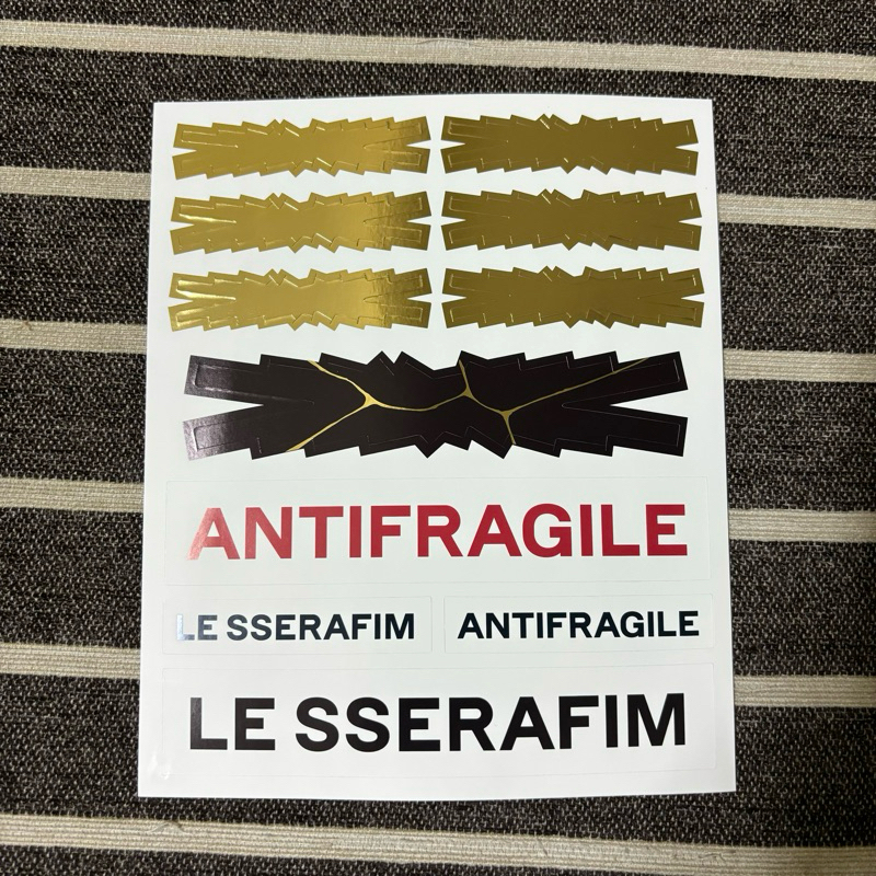 LE SSERAFIM Antifragile Album Loose Item Ready Stock | Shopee Malaysia