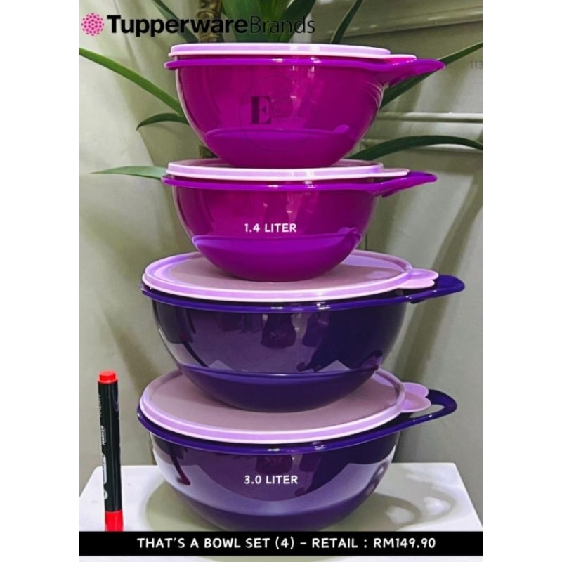 Tupperware That a bowl set | Shopee Malaysia