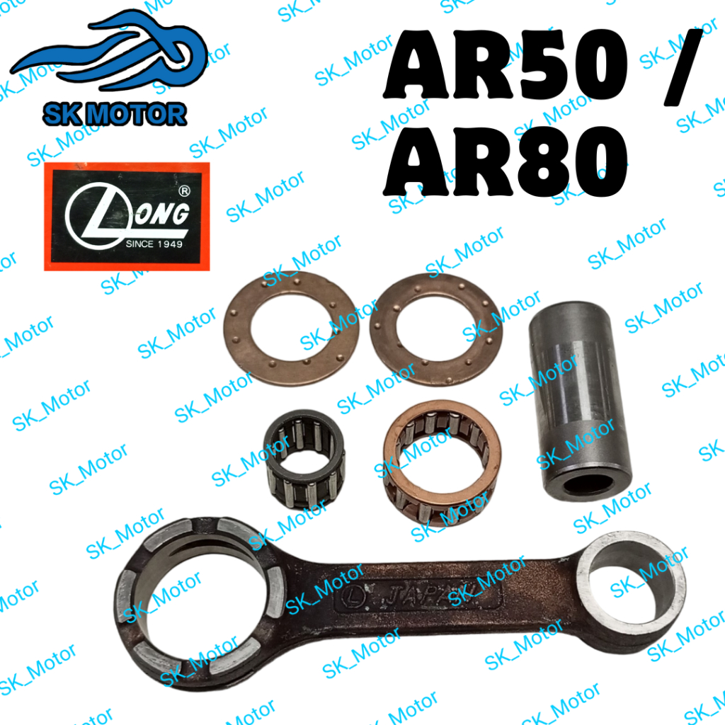 LONG Kawasaki AR50 AR80 AR 50 80 Connecting Rod Set Con Rod Conrod Kit ...