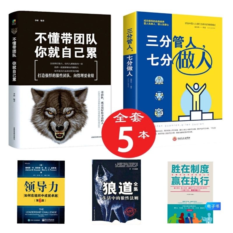 不懂带团队，你就自己累》全套5册| 高清PDF电子书[ 《不懂带团队，你就