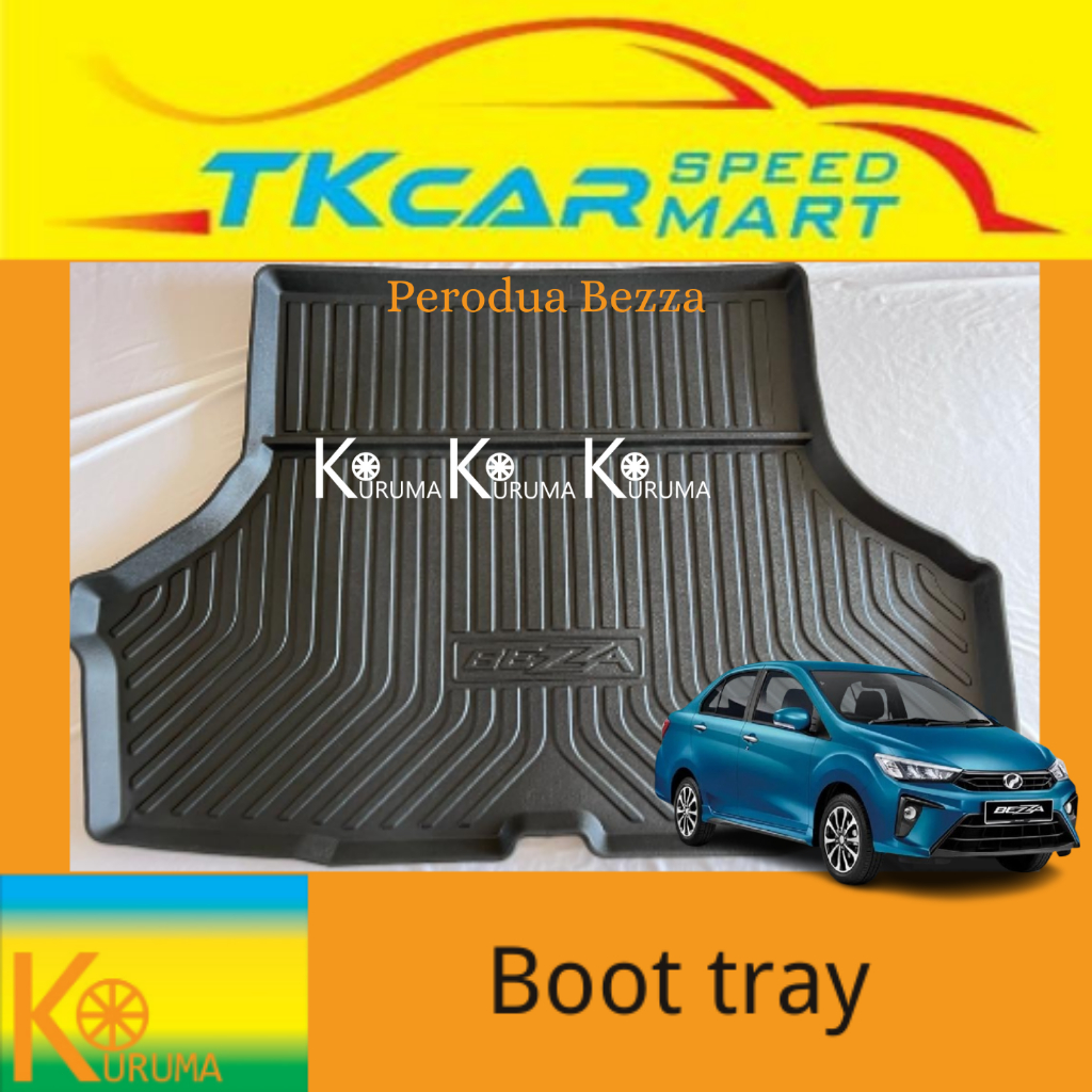 [READY STOCK] PERODUA BEZZA ALL NEW 2016-PRESENT ( KURUMA ) RUBBER TPO ...