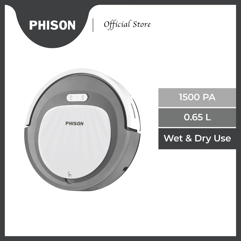 Phison 0.65L Robot Vacuum Cleaner PRV9440 Shopee Malaysia