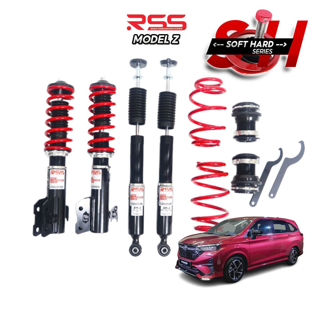 RSS Model Z Adjustable Absorber Suspension High Low Soft Hard Bodyshift