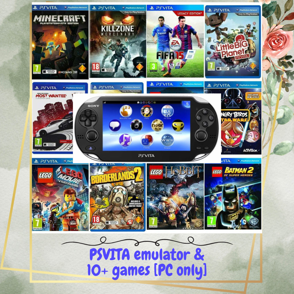 PSVITA emulator & 10+ games | Shopee Malaysia