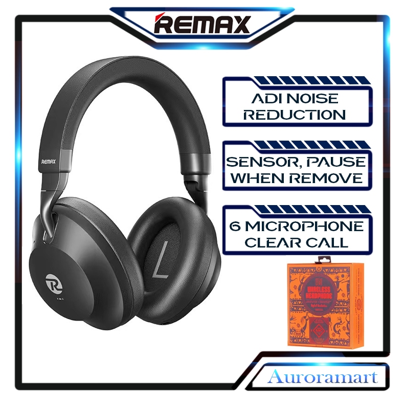 Original Remax Wireless Bluetooth Headphone Headset ADi Noice ...
