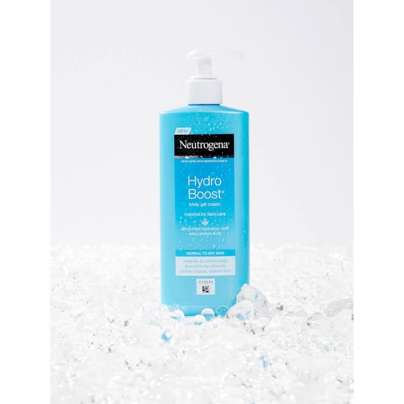 Ready Stock Neutrogena Hydro Boost, Body Gel Cream, FragranceFree, 16