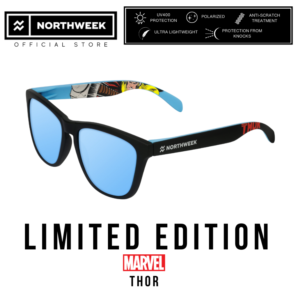 NORTHWEEK Marvel Thor Limited Edition Unisex Polarized UV400 Protection Sunglasses Shopee Malaysia