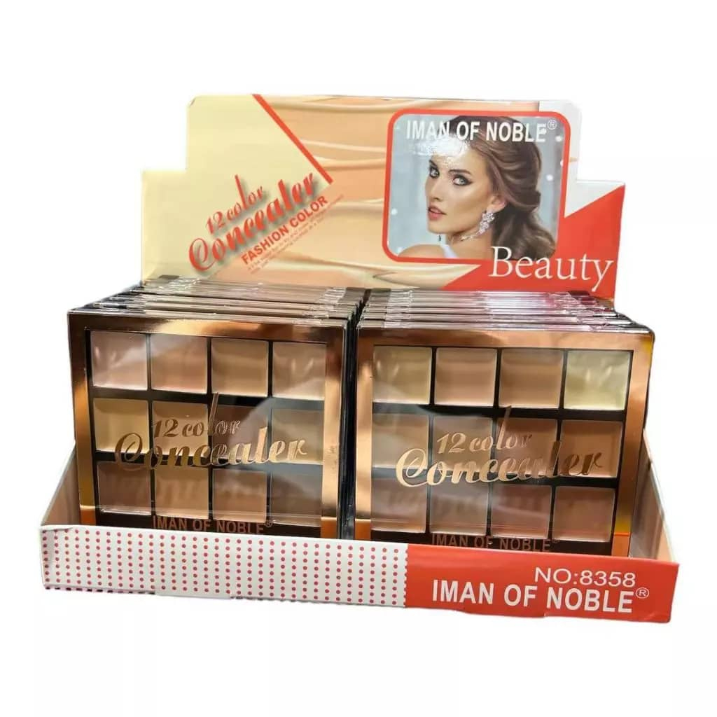 Iman Of Noble 12 Color Concealer Palette ( Ready Stock ) | Shopee Malaysia