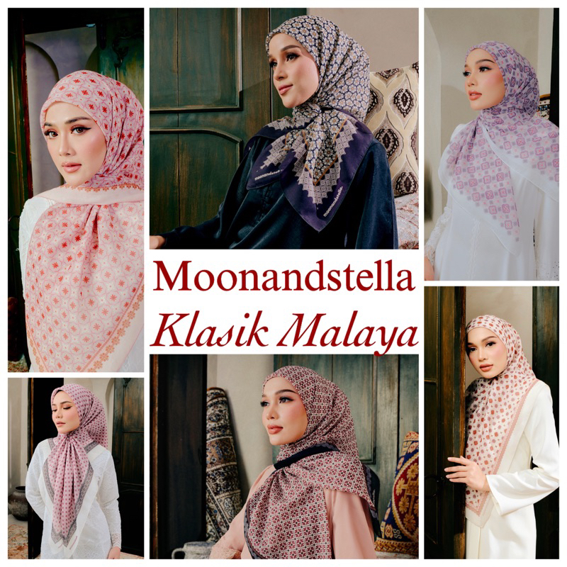 Tudung Bawal Klasik Malaya By Moonandstella (Beli Min 2pcs FREE Sampul ...