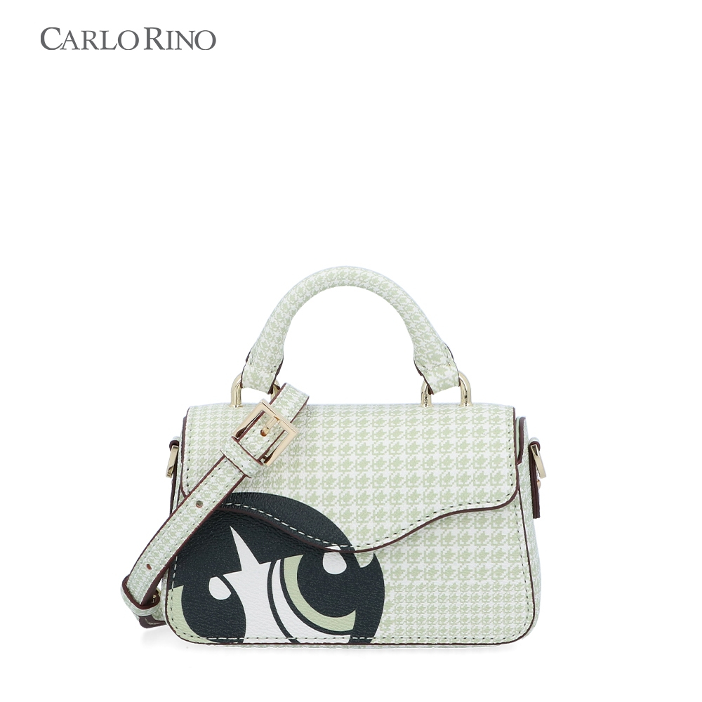 Carlo Rino Green Power Puff Girls Mini Double Bag | Shopee Malaysia
