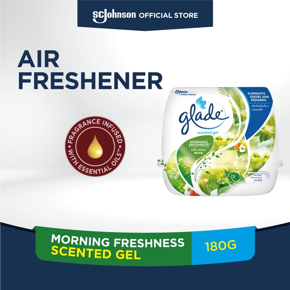 Glade Scented Gel Morning Freshness (180g) Shopee Malaysia