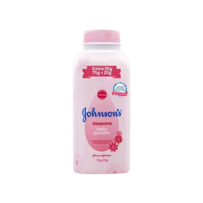 BABY BODY POWDER BLOSSOMS JOHNSONS 75+25 g (100g) | Shopee Malaysia