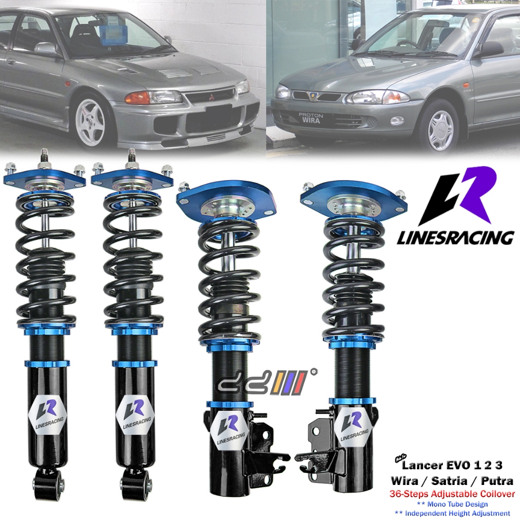 [Local Ready Stock] LINES Racing 36 Steps Hi Low Bodyshift Adjustable ...