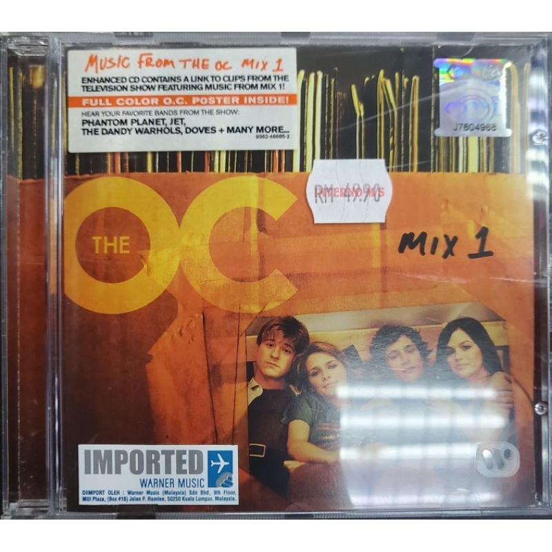 Music From The OC : Mix 1 - Original Soundtrack (CD) | Shopee Malaysia