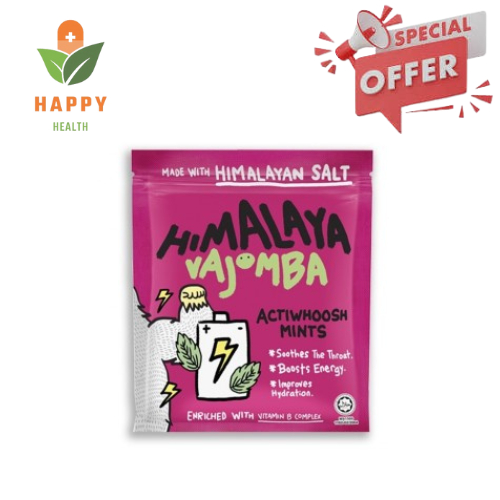 HIMALAYA VAJOMBA ACTIWHOOSH MINTS 6'S 15G | Shopee Malaysia