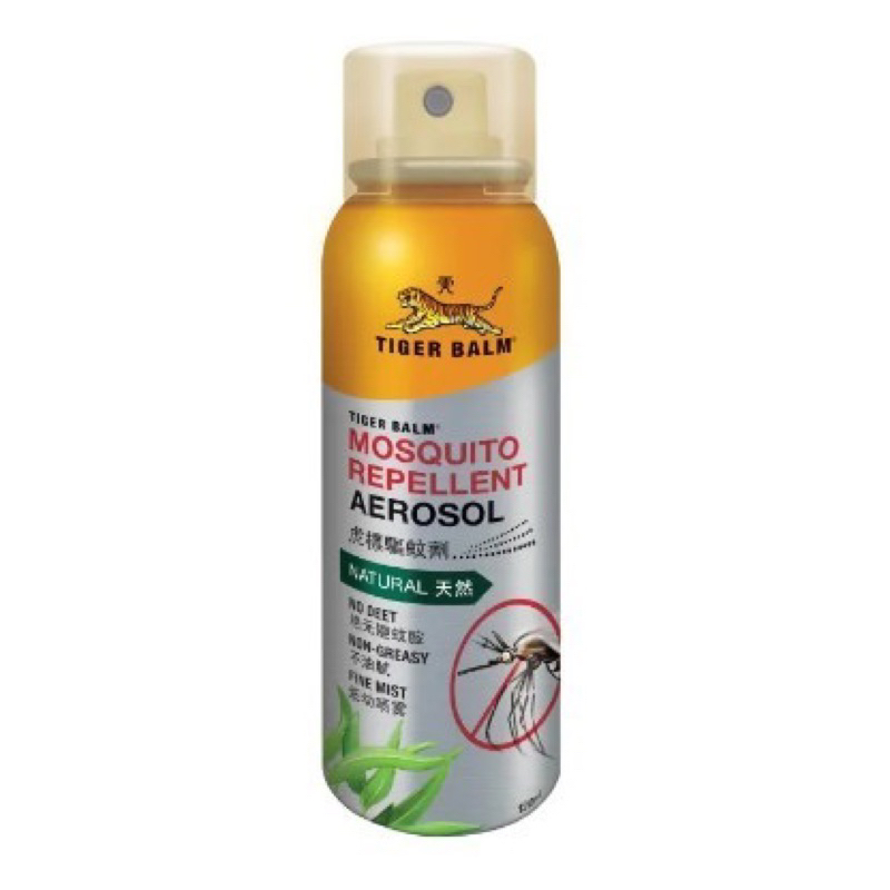 TIGER BALM MOSQUITO REPELLENT AEROSOL SPRAY 120ML (INSECT REPELLANT ...