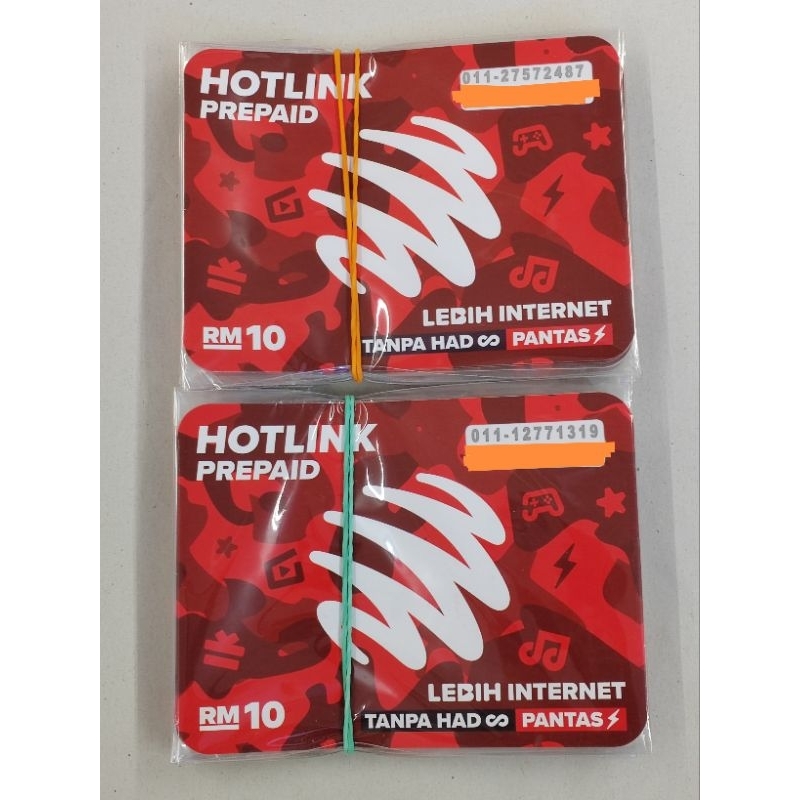 Hotlink Sim Prepaid New MURAH | Shopee Malaysia