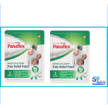 Panaflex Pain Relief Patch (2 sheets) | Shopee Malaysia