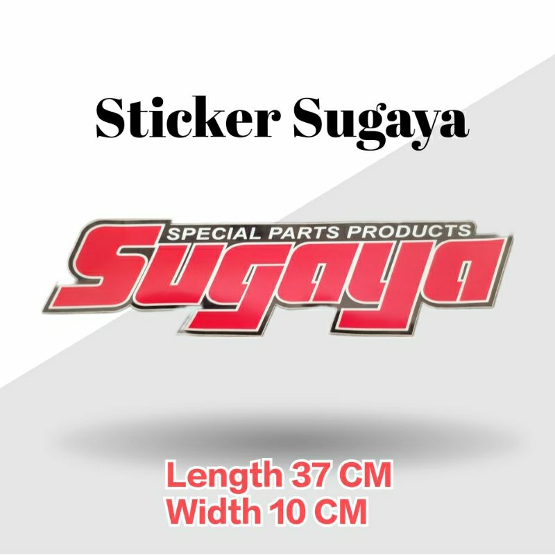 Sticker Sugaya 🔥Fast Shipping🔥 | Shopee Malaysia