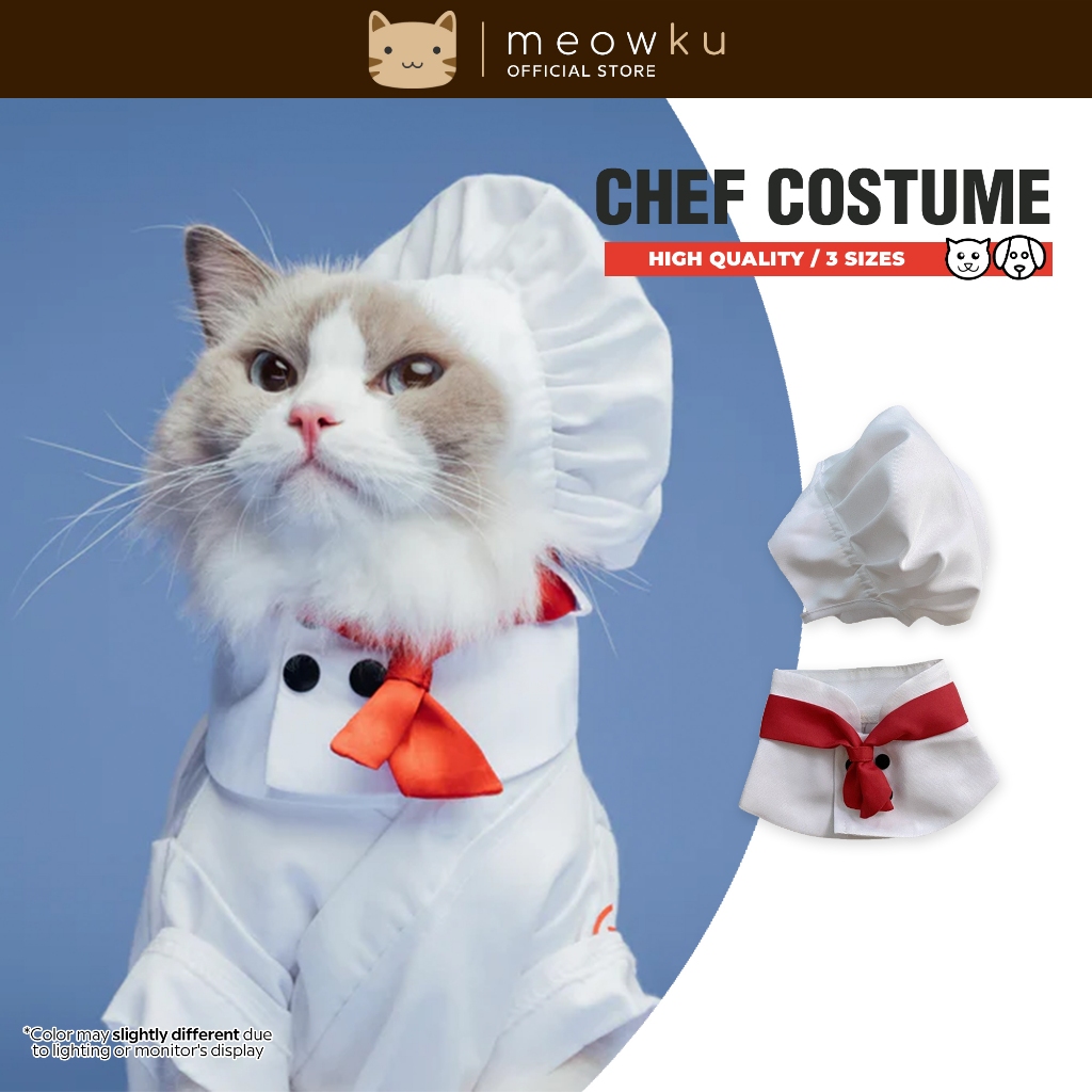 Cat chef costume best sale