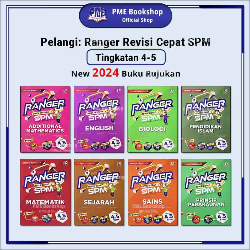 [PME Bookshop] (2024) Pelangi Publishing: Ranger Revisi Cepat SPM KSSM ...