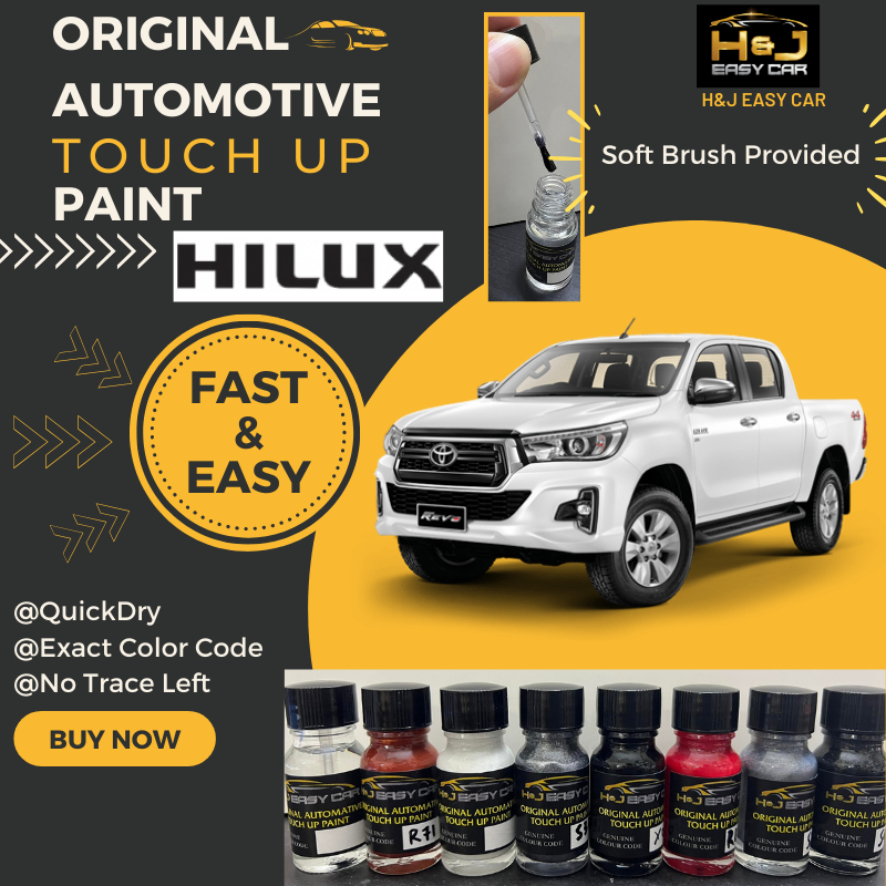 TOYOTA HILUX Automotive Original COLOR CODE Touch Up Paint 10ML ...