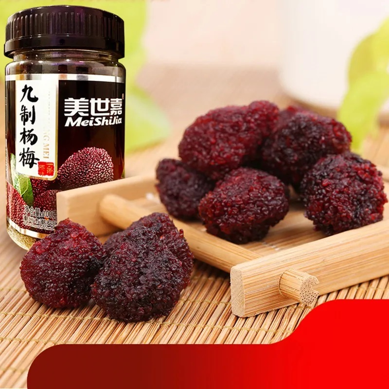 [6 BTLS] MEISHIJIA JIU ZHI YANG MEI 100G 美世嘉九制杨梅 PREMIUM BAYBERRY ...