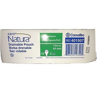 CONVATEC 401507 Sur-fit Natura Drainable Pouch 45mm - (10's) | Shopee ...