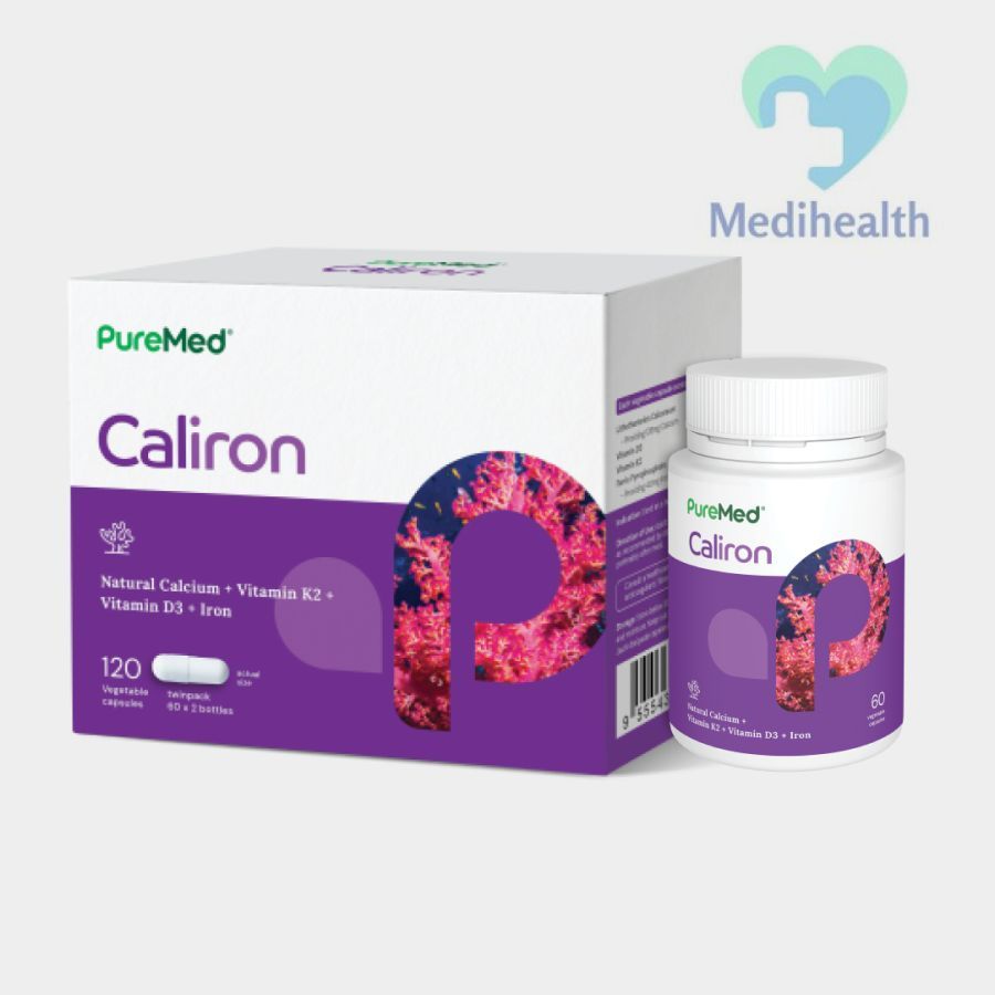 New Packaging PureMed Caliron Capsules (2 x 60's) | Shopee Malaysia