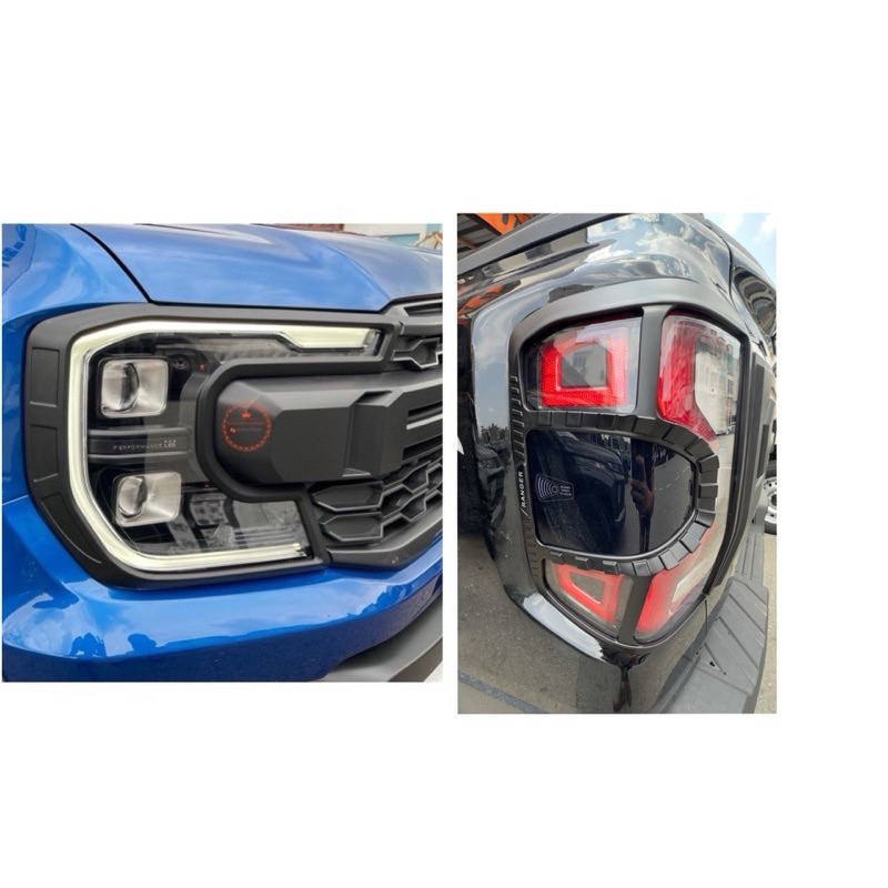 Ford Ranger Raptor 2022-2024 Raptor Head Lamp cover Tail lamp Caver ...