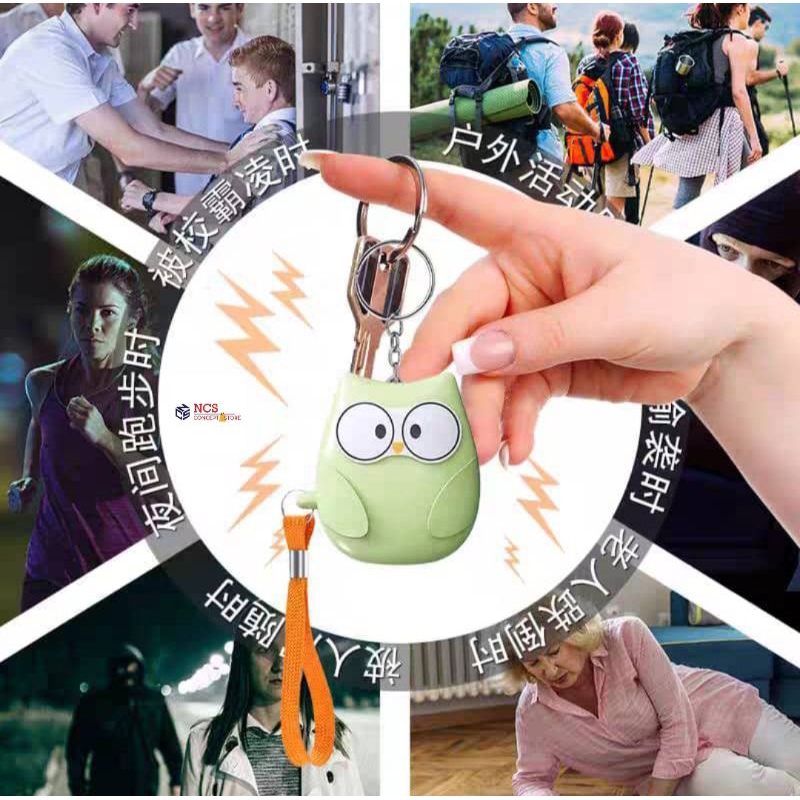 Owl Personal Alarm H5 Women's Anti-Wolf Artifact Outdoor Children ...