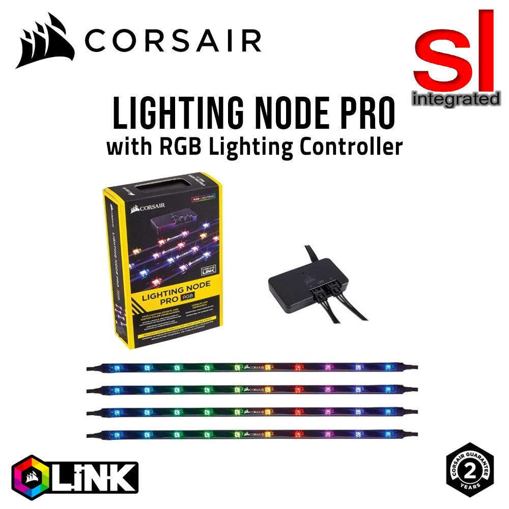 Corsair iCUE Lighting Node PRO RGB Lighting Controller (CL-9011109-WW ...