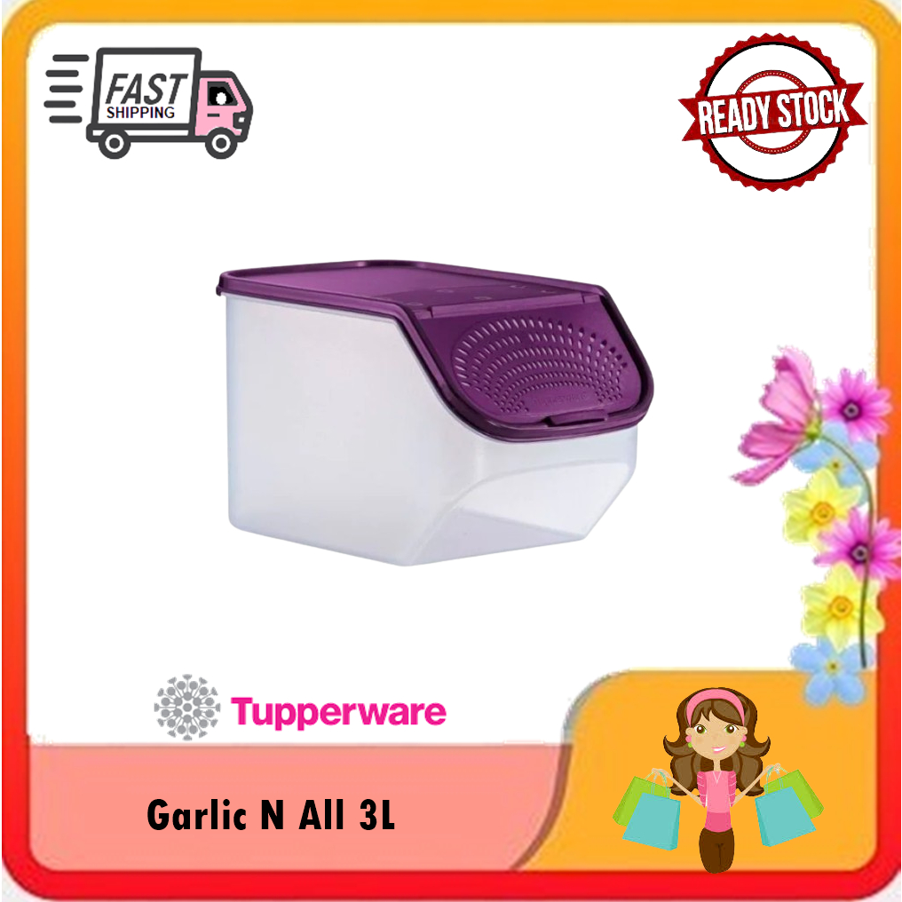 Tupperware Garlic N All Keeper 2.3L or 3L (1pc) Shopee Malaysia
