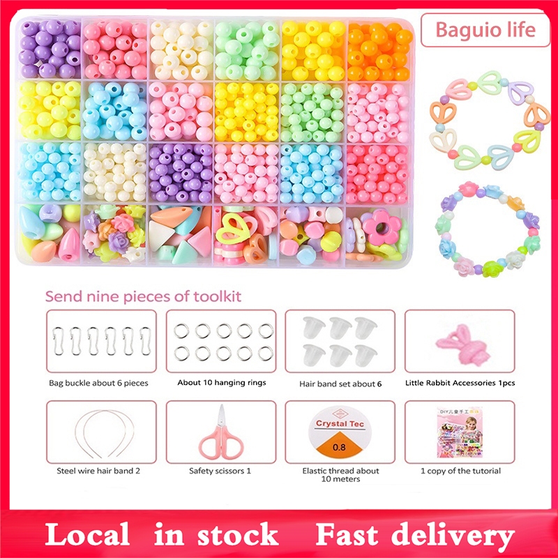 5000pcs Beads Kit With Lock Letter Beads And Heart Beads For Name 