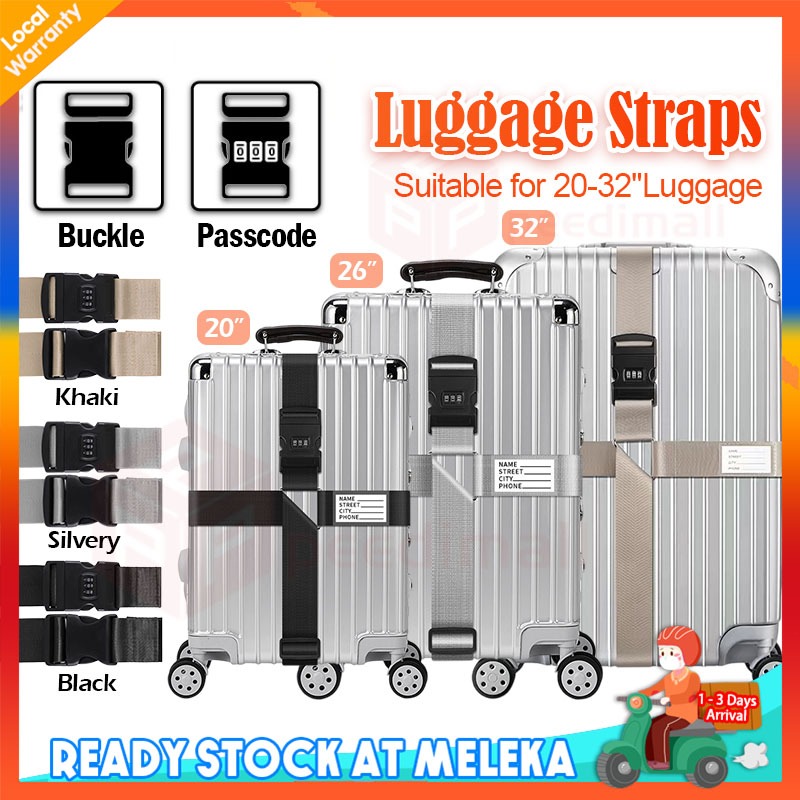 Luggage Strap Belt Cross Passcode Lock Bag Suitcase Lock Adjustable ...