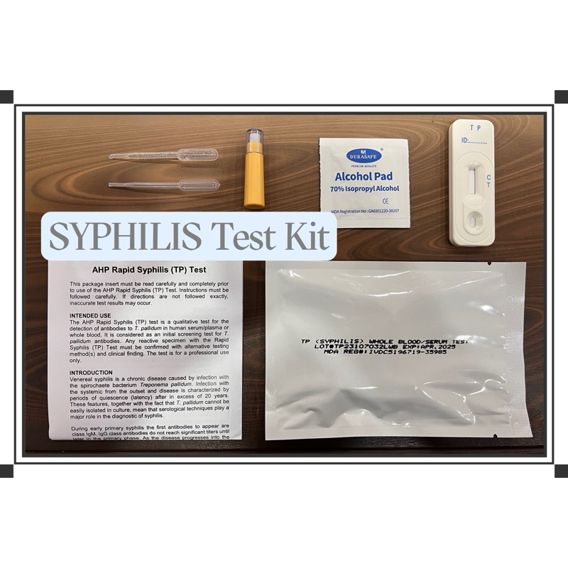 STD Syphilis Home Test Kit (1's) | Shopee Malaysia