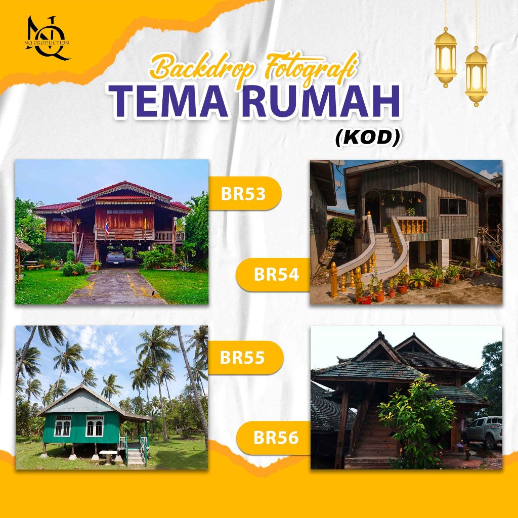 BANNER BACKDROP RAYA 2024 CODE BR53 - BR 67 | Shopee Malaysia